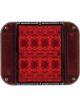 Jaylec LED Stop/Tail Lamp 10-30V with Reflector Black Housing Single