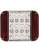 Jaylec LED Reverse Lamp 10-30V with Reflector Black Housing Single