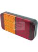 Jaylec LED Stop/Tail/Indicator Lamp 10-30V W/Reflector Black Dual