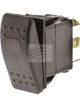 Jaylec Switch Rock Sealed On/On/Off 12/24V 20A @ 12V 10A @24V Red LED