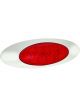 Autolamps LED Red Rear End Outline Marker Lamp 12/24V White Housng 10cm