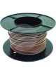 Tycab 4mm Single Core Trace Cable Brown White 100M (23/0.32) (Auto 152)