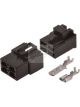 Jaylec Pack 1 Qc Connector Housing Kit 4 Pole Black Male & Female