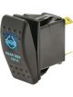 Jaylec Switch Rocker On Off 12/24V 20A @ 12V Rear Diff Symbol Blue LED