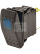Jaylec Switch Rocker Sealed On Off 12/24V 20A @ 12V 10A @24V Blue LED