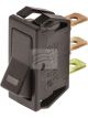 Jaylec Switch Rocker On Off Amber 12/24V 20A @ 12V 10A @24V Mounting