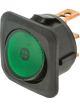 Jaylec Switch Rocker On Off Green 12/24V 25A @ 12V 12.5A @24V Mounting