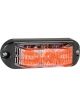 Autolamps LED Amber Emergency Lamp 12/24V Black 18cm [ref Narva 85210A]