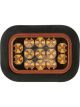 Jaylec LED Rear Dirctn Indicator Lamp Flush Mount W/Rubber Grommet 200mm