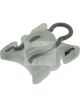 Electric Life Power Window Nylon Slider Square For BMW E36 Front White