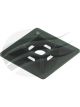 Jaylec Cable Tie Mount 28 X 28mm Black [ref Narva 56446] Pack 100