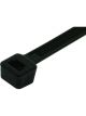 Jaylec Cable Tie 380mm X 4.8mm Black Nylon [ref Narva 56408] Pack 100