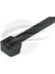 Jaylec Cable Tie X 4.8mm Black Nylon [ref Narva 56406] Pack 100