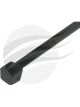 Jaylec Cable Tie 100mm X 2.5mm Black Nylon [ref Narva 56400] Pack 100