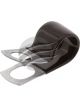 Jaylec Pack 10 13mm Coated Metal Pclip 10mm Mounting Hole - Pvc