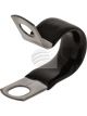 Jaylec Pack 25 P Clip 12.7mm Metal/Pvc Steel With Pvc Coating