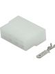 Jaylec Pack 10 Qc Connector Housing w/ Terminals Male 8 Way No Locking