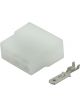 Jaylec Pack 10 Qc Connector Housing w/ Terminals Male 6 Way No Locking