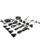 Jaylec Commercial Reverse Park System 10-30V 4 Rear Sensors W/Rubber