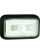 Autolamps LED Front Position Marker Lamp 12/24V w/ 2 Pin Plug Black
