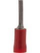 Jaylec Pck 100 Pin Crimp Terminal Red 3mm Insul Pvc Copper Sleeve Double