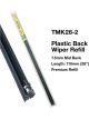 Tridon Wiper Blade Refill Plastic Mid Back Pack of 2