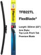 Tridon Wiper Tridon FlexBlade Top Lock Pinch Tab 550mm 22In