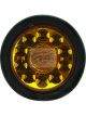 Jaylec Round LED Indicator Lamp 9-33V W/Rubber Grommet 102mm Diam