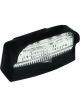 Autolamps LED Licence Plate Lamp 12/24V 4 Smd Leds Black 230mm Lead