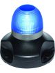 Hella 360 Multiflash LED Strobe Beacon Blue 9-33V 3 Bolt Mount 2.5M