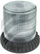 Britax LED Amber Beacon 10-30V 30W Clear Lens 3 Bolt Mount 3 Strobe