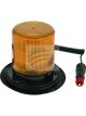 Britax LED Amber Beacon 10-30V 18Watt Magnetic Mount 3 Strobe 1 Rotate