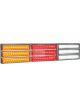 Autolamps LED Stop/Tail/Ind/Reverse Lamp 12/24V Clear Lens Chrome