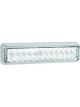 Autolamps LED Reverse Lamp 12/24V Clear Lens Chrome 200mm X 50mm Pack