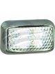 Autolamps LED Front Position Marker Lamp 10-30V Chrome 30cm Cable Pack
