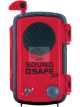 GME Sound Safe Plus Red Case Waterproof Amplified Floating iPod & Mp3 w/