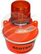 ACOT Rechargeable Amber Beacon with 6 Magnets 6W with Battery Charger