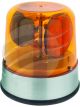 Jaylec LED Amber Rotating Beacon 12V 3 Bolt Mount 100Fpm Class I