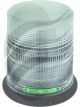 Jaylec LED Amber Beacon 12/24V 3 Bolt Polyc Mount 24 Strb 2 Rot Patt