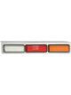 Autolamps 2 LED Stop/Tail/Indic Lamp 12/24V Chrome Bracket 40cm Cable