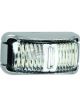 Autolamps LED Amber Side Direction Indicator Lamp 12/24V Chrome Base Pack