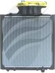 BHS Radiator Man Truck Tga-26-480 D26 Core Size 920X938X50 Man012Pacm