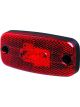 Hella Red LED Rear Position Lamp 12V With Inbuilt Retro Reflector