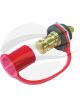 Jaylec Battery Jumper Stud Red With Brass Studs