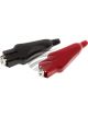 Jaylec Battery Clamps Insulated Black Red 50Amp [ref Narva TC202] Pck 2