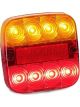 Autolamps LED Stop/Tail/Indicator w/ Licence Plate Lamp 12V 8 Led's 40cm