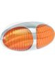 Autolamps LED Side Direction Indicator Lamp 12/24V Chrome Plug Cable