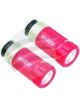 Jaylec LED Torch Twin Turbo Combo Pck 2X Turbo Racecar Red Spotlight#