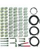 Atco An A-O-C Fitting Starter Kit Inc Assorted Fitting Clamps Hose