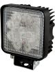 Jaylec LED Square Worklamp Flood Beam 10-30V 27Watt 9 Leds Black Housing